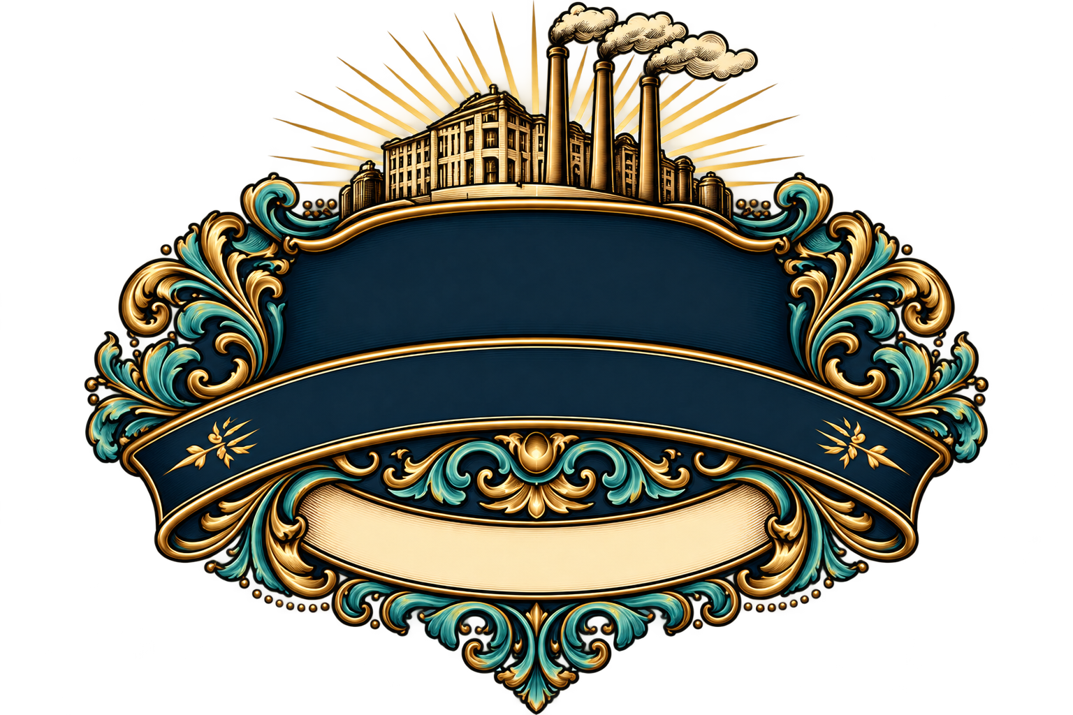 VMS Distillery heritage crest